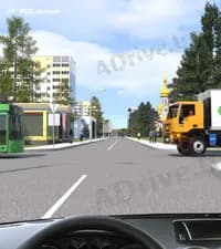 В показанной ситуации при движении прямо Вы, управляя легковым автомобилем: