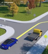 Разрешается ли выполнить обгон в показанном месте?