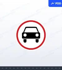Каким из перечисленных транспортных средств запрещено движение по дороге, обозначенной таким дорожным знаком?