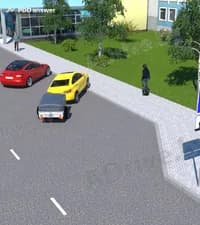 Правильно ли водители легковых автомобилей поставили их на стоянку?