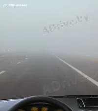 Видимость дороги в направлении движения, обусловленная погодными (метеорологическими) условиями, считается недостаточной, если составляет менее: