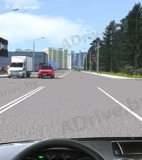В показанной ситуации, подъехав к перекрёстку для поворота налево, Вы: