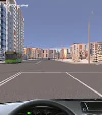 В показанной ситуации Вы намерены повернуть налево. Обязаны ли Вы при этом уступить дорогу автобусу?