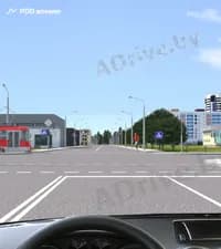Кому Вы обязаны уступить дорогу (предоставить преимущество) в показанной ситуации, проезжая перекрёсток в прямом направлении, если светофор не работает?