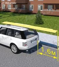 Разрешается ли водителю перевозить груз так, как в показанной ситуации?