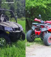 Допускаются ли к участию в дорожном движении мотовездеходы UTV с автомобильной посадкой, cнегоболотоходы колёсные малогабаритные (квадроциклы — ATV) типа I категорий G, S и типа II?