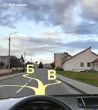 В каком из обозначенных мест Вам разрешено выполнить остановку в населённом пункте?