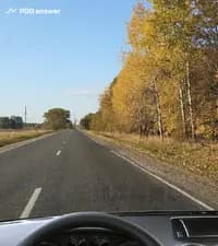 Разрешено ли Вам при управлении легковым автомобилем поставить автомобиль на стоянку на показанном участке дороги вне населённого пункта?