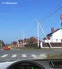 Как Вам следует поступить в показанной ситуации, если Вы намерены повернуть направо?