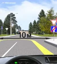 Разрешено ли Вам выполнить разворот на показанном перекрёстке?