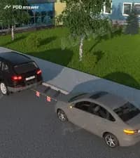 Разрешается ли буксировать с помощью гибкой сцепки автомобиль, у которого исправно рулевое управление, но неисправна рабочая тормозная система?