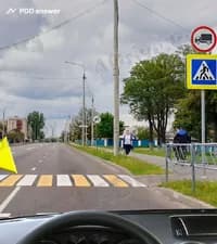 Какое назначение имеет показанная горизонтальная дорожная разметка?