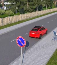 Разрешается ли в указанном месте остановить автомобиль для посадки (высадки) пассажиров?