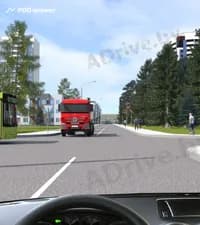 В показанной ситуации, подъехав к перекрёстку для поворота налево, Вы: