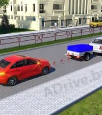 Разрешается ли буксировка легкового автомобиля показанным способом?