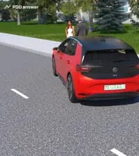 Нарушил ли водитель легкового автомобиля Правила дорожного движения, поставив автомобиль на стоянку в населённом пункте показанным способом?