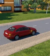 Разрешается ли водителю легкового автомобиля при высадке пассажира в показанной ситуации не съезжать на обочину?