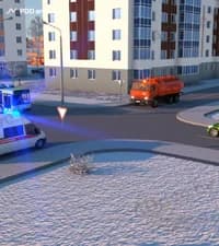 Кто проедет перекрёсток первым в показанной ситуации?